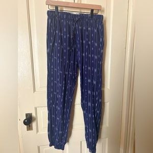 Mollusk California surf shop ikat jogger pants Elastic waist drawstring lounge M